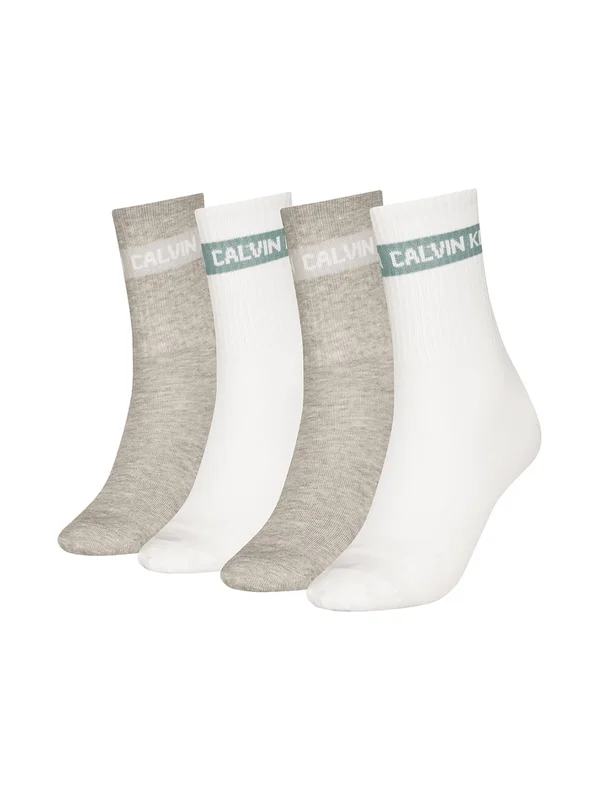 Sock 4P Giftbox Stripe Logo