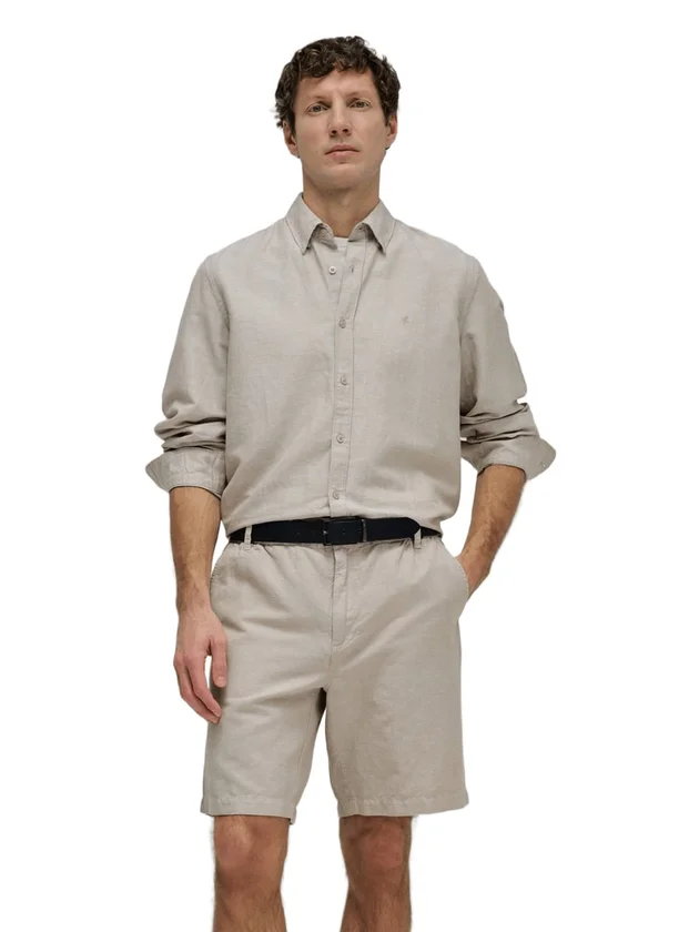 Cotton Linen Shirt Regular Fit
