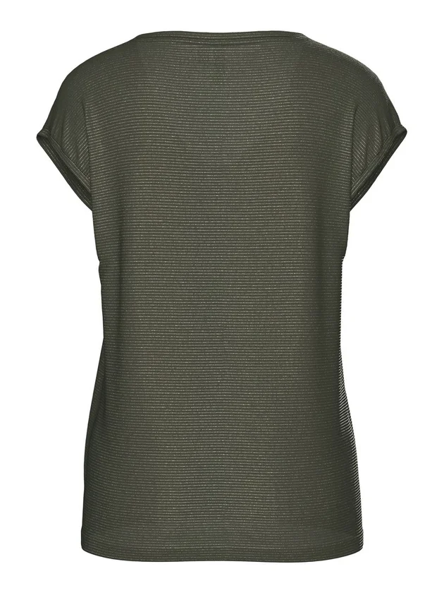 Pcbillo Tee Lurex Stripes
