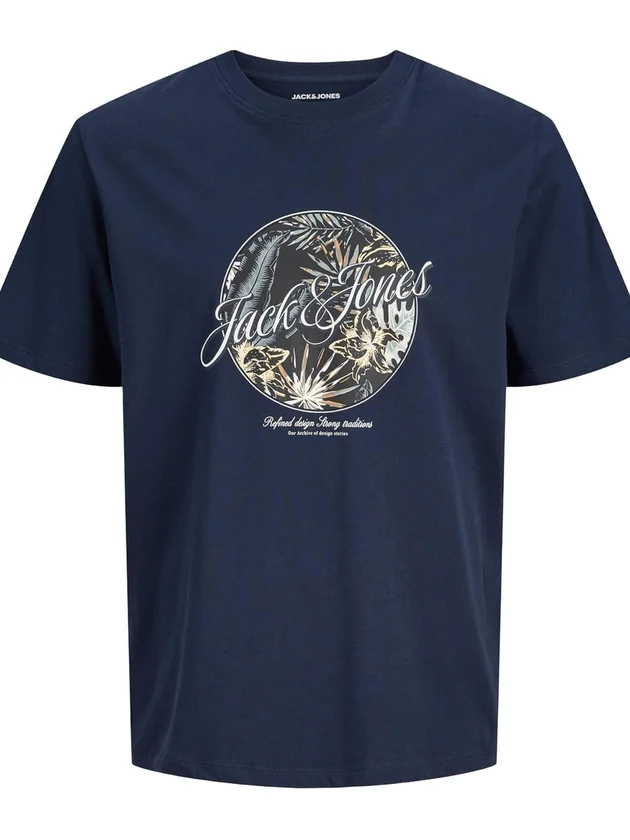 Jjhonolulu Shape Tee Ss Crew Neck Ln