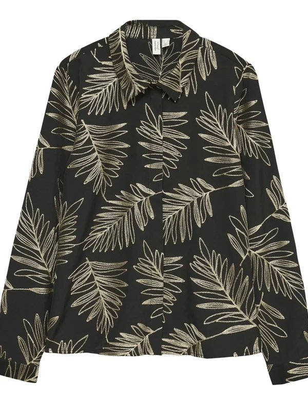 Gertrude L S Shirt Wvn Btq Ga