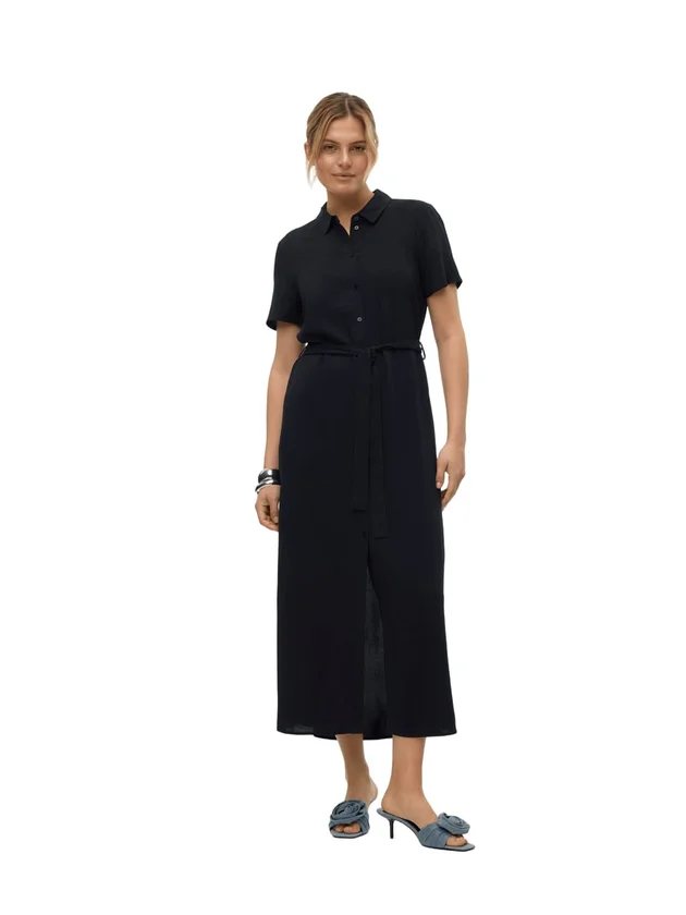 Easy Joy S S Long Shirt Dress Wvn Ga