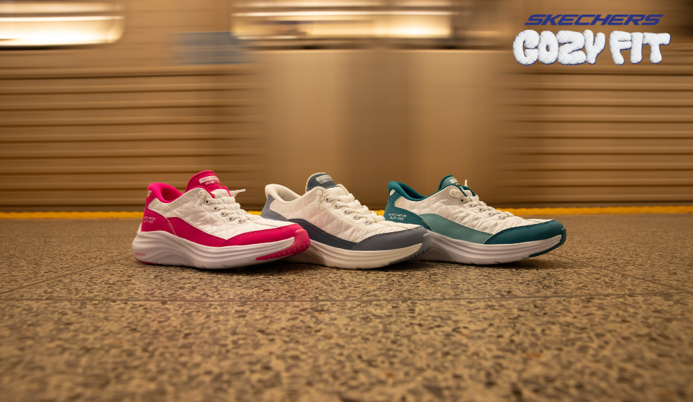 Enveloppez vos pieds de douceur avec SKECHERS